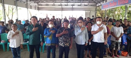 Bantu perbaikan Dermaga Alung Banua, warga Kepulauan Bunaken apresiasi FER