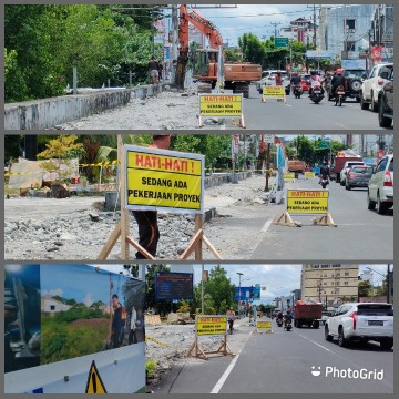 Pembangunan Pedestrian Modern Kawasan Boulevard Manado Telan Anggaran Rp19,9 Miliar