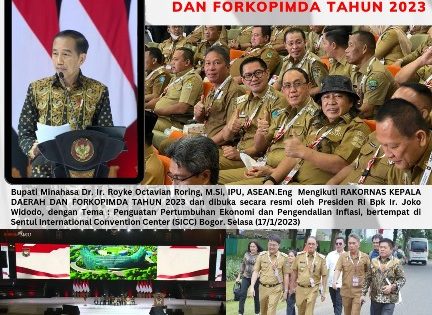 Bupati Minahasa Ikuti Rakornas Kepala Daerah Se Indonesia
