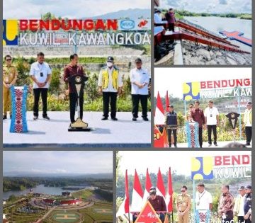 Jokowi Resmikan Bendungan Kuwil di Minahasa Utara Senilai 1.9 Triliun
