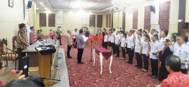 Hari Ini OD-SK Lantik 112 Pejabat Pemprov Sulut