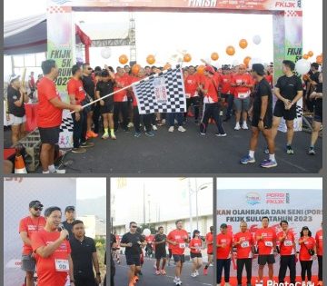 Wagub Steven Kandouw Ikut Fun Run 5 kilometer