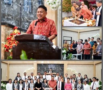 Hadiri Peresmian GMIM Petra Wangurer Barat, Olly Minta Jaga Kerukunan Sulut