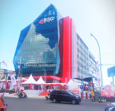 Gedung Baru BSG Berkonsep Diamond Cut, Simbol Akselerasi Bisnis ‘Torang Pe Bank’
