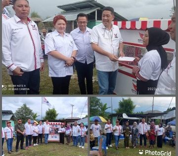 Peduli Rakyat Kecil, Partai Perindo Bagikan Gerobak dan Modal Usaha