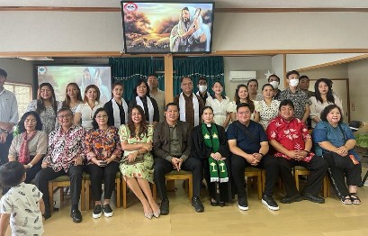 Wagub Kandouw Beribadah Bersama Jemaat GMIM Betlehem Oarai Jepang