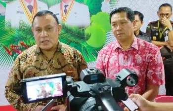 Kunjungi Sulut, Ketua KPK Firli Bahuri “Warning” Kepala Daerah