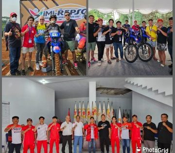 Rio Dondokambey Support Tim Sulut Loloskan Empat Nomor Grasstrack dan Balap Motor di PON Sumut