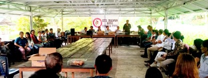 Relawan YSK for Prabowo Minahasa Utara resmi jalani debut