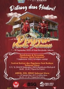 Discover North Sulawesi, Hotel Borobudur Jakarta Bakal “Disulap” jadi Etalase 15 Kab/Kota se-Sulut