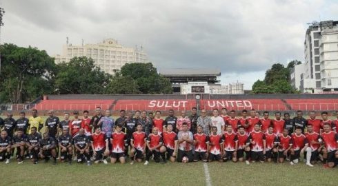 Perkuat Keakraban, BSG dan Bank Papua Gelar Pertandingan Persahabatan