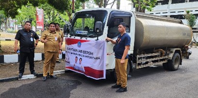 OD-SK Salurkan Air Bersih Bagi Warga Terdampak Kekeringan