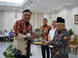 Kepemimpinan Olly Dondokambey Berhasil Raih Quattrick Juara Paritrana Award 2023