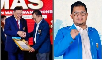 Ketua KNPI Manado Natanael Pepah Apresiasi Penghargaan Anugerah Pena Emas PWI