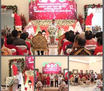Natal Bersama Lansia, Olly Dondokambey Ceritakan Pengalaman Bersama Paus Fransiskus di Vatikan