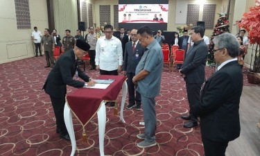 Kukuhkan Kepala Perwakilan BPKP Sulut yang Baru, Gubernur Olly Ajak Terus Bangun Sinergitas