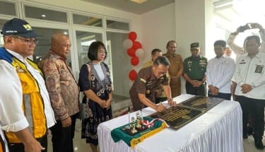 Direktur Kepatuhan Bank SulutGo Hadiri Peresmian Gedung PTSP dan Rusun Kejati Gorontalo