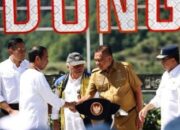 Resmikan Bendungan Lolak di Bolmong, Presiden Jokowi Didampingi Gubernur Sulut Olly Dondokambey Bersama Sejumlah Menteri