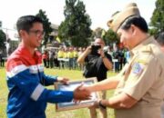 Wagub Kandouw Pimpin Apel Bulan K3, Ingatkan Kepedulian Atas Keselamatan Kerja