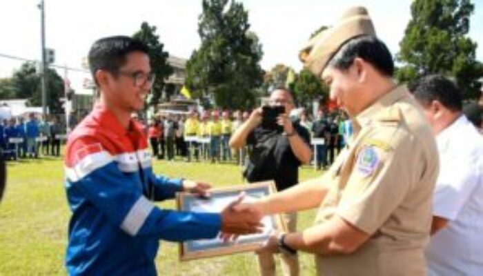 Wagub Kandouw Pimpin Apel Bulan K3, Ingatkan Kepedulian Atas Keselamatan Kerja