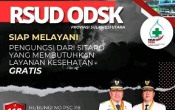 Pemprov Sulut Kirim Ambulans ke Lokasi Bencana Letusan Gunung Ruang