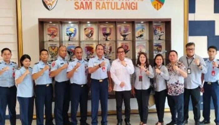 BSG dan Lanud Sam Ratulangi Manado Jalin Kerjasama Pengelolaan Keuangan Institusi