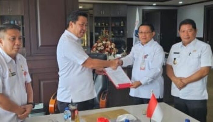 Denny Mangala Terima Mandat OD-SK Jabat Plt Inspektur Provinsi Sulut