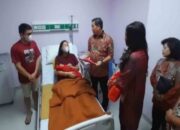 Tunjau Perwatan Pasien Korban Erupsi Gunung Ruang, ODSK Komitmen Pelayana Koperhensif