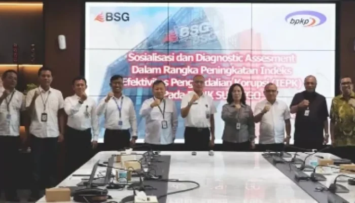 Buka Sosialisasi dan Diagnostic Assesment Peningkatan IEPK, Ini Pesan Dirut BSG Revino Pepah