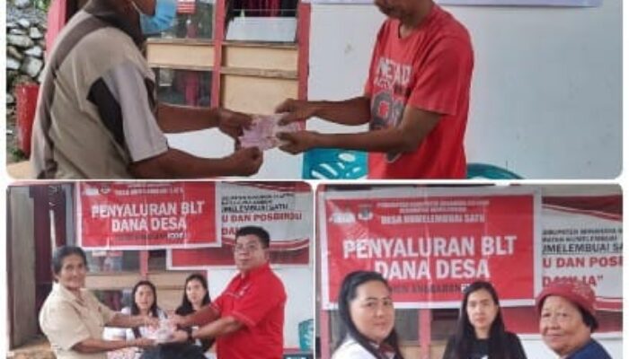 Realisasikan BLT DD Tahap 1 Tahun 2024 Kepada 13 KPM, Ini Penjelasan Kumtua Kumelembuai Satu Steven Polla