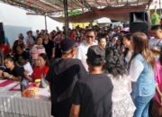 Merakyat, Adrey Laikun Berbaur bersama Jemaat GMIM DBM Singkil