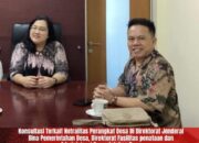 Kordiv P3S Waldi Mokodompit Lakukan Konsultasi Terkait Netralitas Perangkat Desa