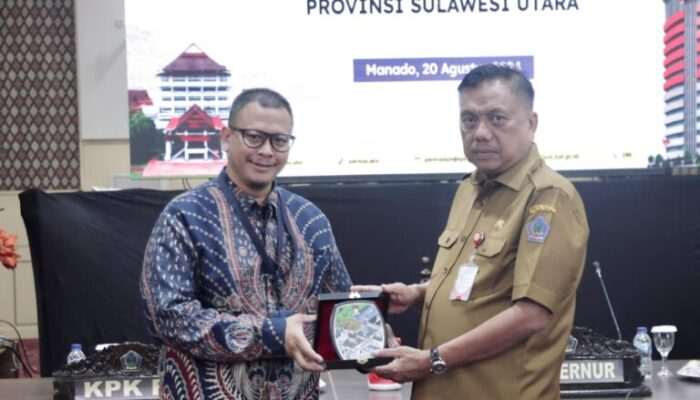 Percontohan Kabupaten/Kota Anti Korupsi, Ini Pesan Gubernur Olly Dondokambey Kepada Kepala Daerah di Sulut