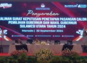 KPU Sulut Serahkan Salinan SK Penetapan Calon Gubernur-Wakil Gubernur Sulut