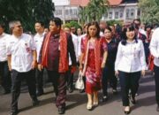 Pjs Bupati Steven Liow Disambut Bak Raja di Minsel