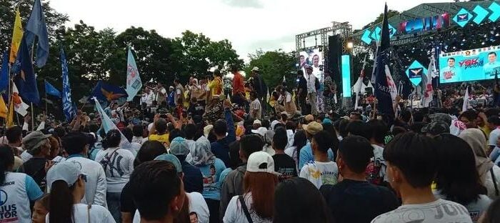 Lapangan KONI Jadi Lautan Pendukung, YSK-Victory Optimis Menangkan Hati Rakyat Sulut
