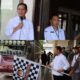 Ketua KPU Kabupaten Minahasa Tenggara, Otnie Nolfie Tamod, S.Pi, menyampaikan arahan dan harapan saat melepas distribusi logistik pemilu 2024 ke 12 kecamatan.