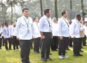 Gubernur Sulut Yulius Pimpin Apel Retret Hari ke-3, SBY dan Sri Mulyani Berikan Materi