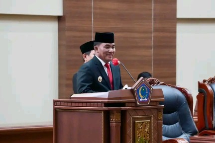 Disampaikan Lewat Rapat Paripurna DPRD, Simak Pidato Perdana Lengkap Gubernur Yulius Selvanus