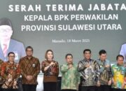 Sertijab Kepala BPK RI Sulut, Gubernur Yulius Kembali Singgung Pencegahan Korupsi