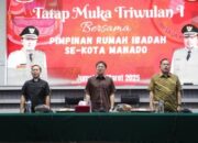 Wali Kota dan Wakil Wali Kota Tatap Muka dengan Tokoh Agama se Kota Manado