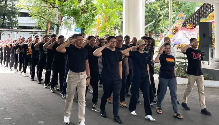 Devile Jajaran ASN Pemprov Sulut Siap Menyambut Kedatangan Gubernur Yulius Selvanus Siap