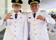 Sejarah Baru, Hengky Honandar – Randito Maringka Wali Kota dan Wakil Wali Kota Bitung Pertama Dilantik Presiden RI