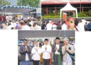 Wali Kota Hadiri Sholat Idul Fitri 1446 H di Pusat Kota Bitung