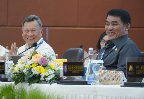 Gubernur Yulius Selvanus Siap Jadi Marketing, Untuk Peningkatan BSG