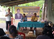 Serap Aspirasi, Gerald Podomi Dapat Dukungan Doa Masyarakat