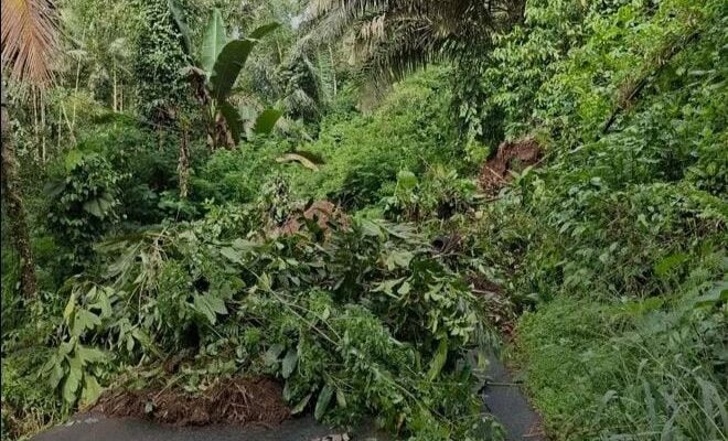 Warga Desak Segera Turunkan Alat Berat, Akses Menuju Kumelembuai Raya Tertimbun Longsor Besar