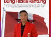 Hizkia Rantung Ketua Cabang GMNI Manado Periode 2025-2027