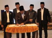 Wali Kota Kotamobagu Weny Gaib Teken MoU Bersama Bupati Se-BMR
