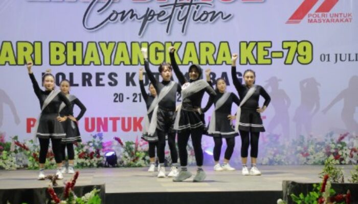 Wali Kota Apresiasi Polres Kotamobagu Sukses Gelar Line Dance Hari Bhayangkara ke – 79